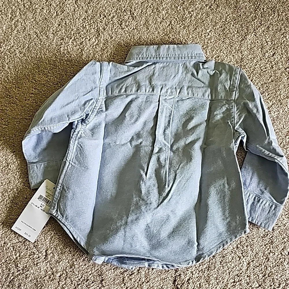 RALPH lauren boys button-down shirt